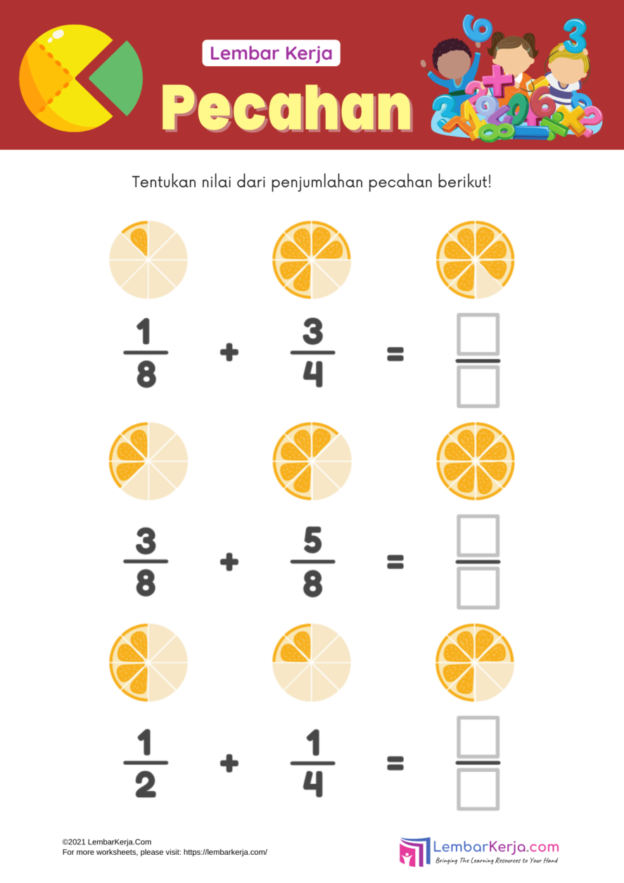 Kuasai Pecahan di Kelas 3 Semester 2: Panduan Lengkap Mengunduh Soal Latihan