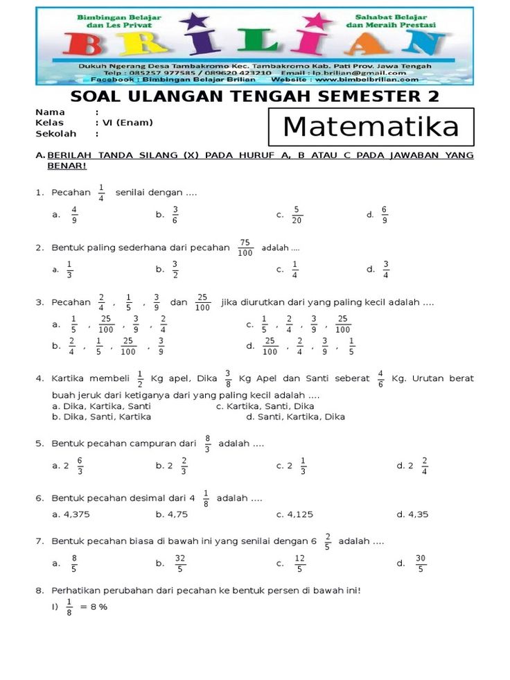 Taklukkan Matematika Kelas 6 Semester 2: Panduan Lengkap Mengunduh Soal Latihan Berkualitas