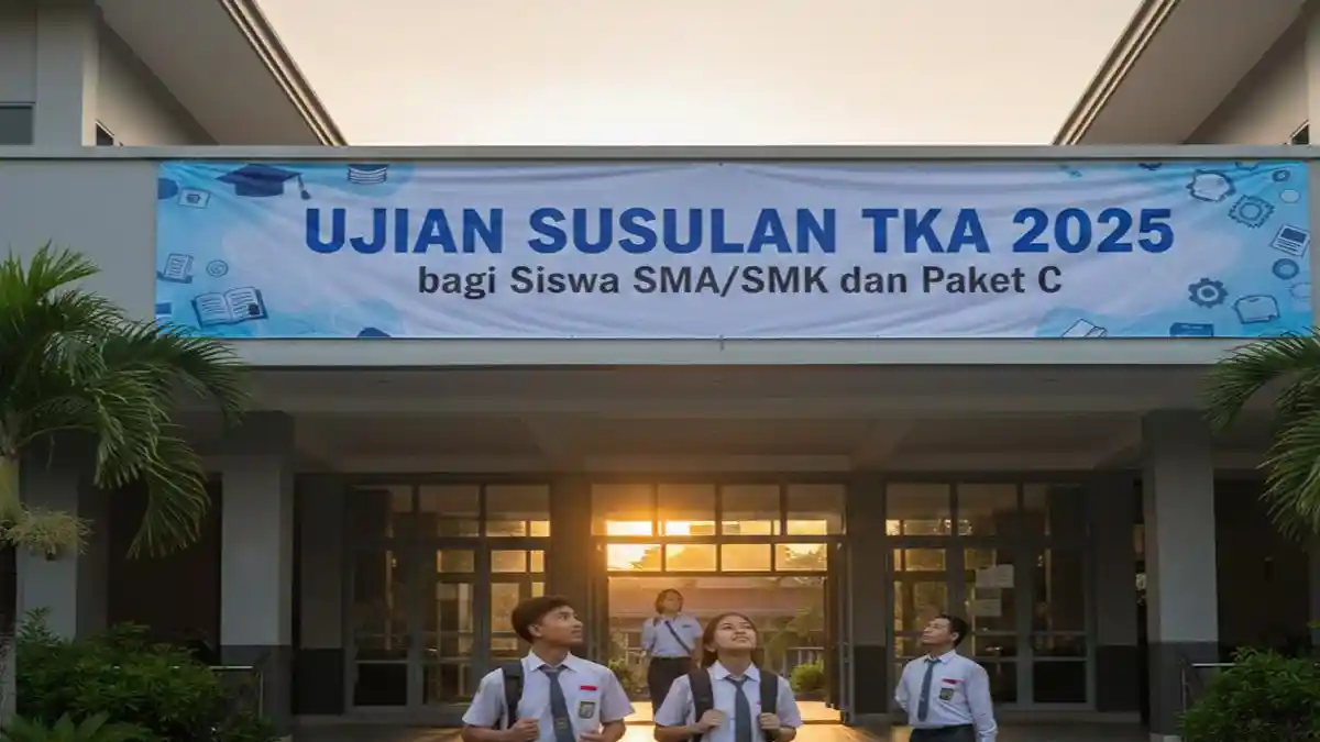 UPDATE Jadwal Ujian Susulan TKA 2025 bagi Siswa SMA SMK dan Paket C