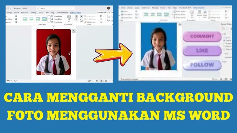 5 Cara Mengubah Pas Latar Belakang Pas Foto dengan Word, Ternyata Semudah Ini