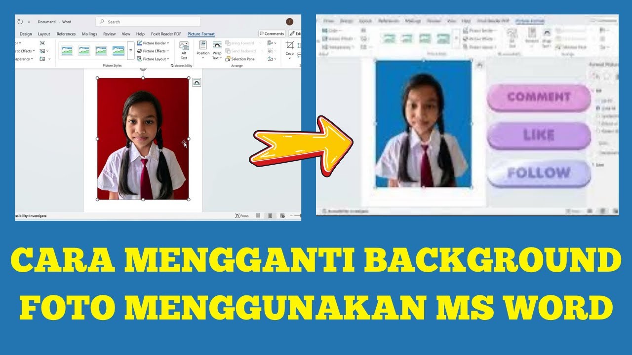 5 Cara Mengubah Pas Latar Belakang Pas Foto dengan Word, Ternyata Semudah Ini