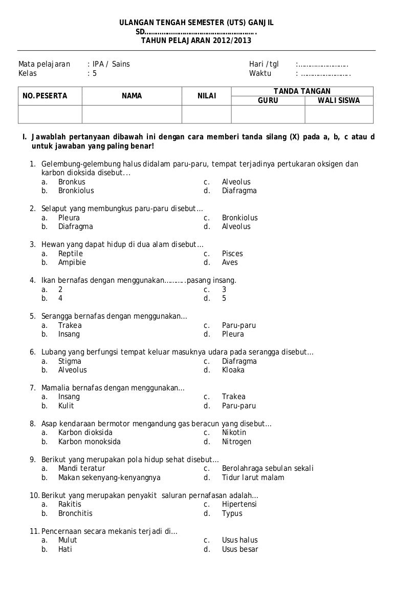 Contoh Soal Kelas 5 Dalchaebi