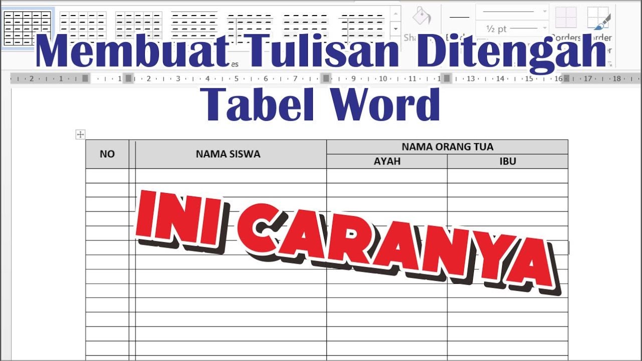 7 Cara Mengubah Paragraf Tulisan pada Tabel di Word yang Jarang Diketahui