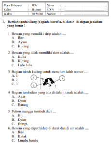 Coba Trik Ini: 3 Contoh Soal IPA Tema 6 Kelas 4 yang Wajib Dikuasai Sebelum Ujian Akhir Tahun 2026