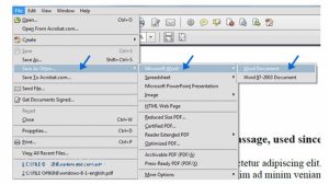 Ternyata 3 Cara Mengubah PDF di Foxit Reader PDF Menjadi Word Format Tetap
