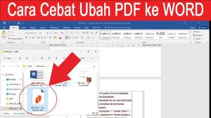 Ternyata Semudah Ini Cara Mengubah PDF dalam Bentuk Word Tanpa Ribet di 2026, Wajib Tahu