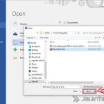 Mengubah PDF ke Word Online