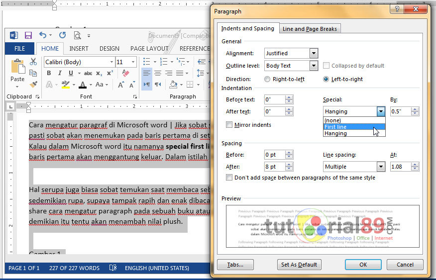 7 Cara Mengubah Paragraf Agar Rata di MS Word Salah, Mirip Tips Bersih Keyboard