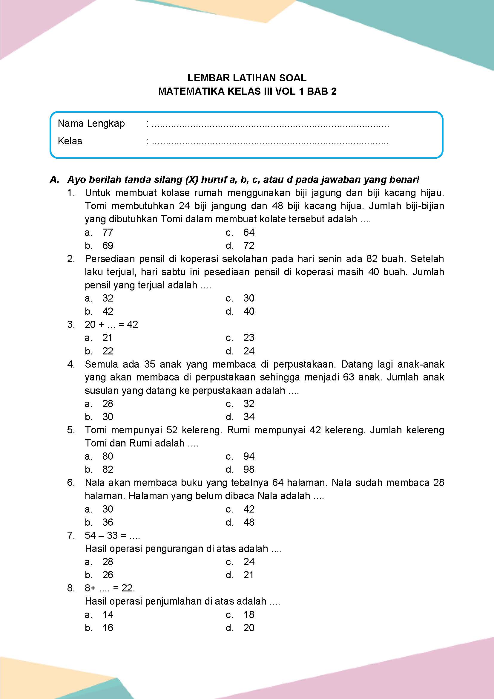 7 Trik Jitu Menaklukkan Latihan Soal Kelas 3 Matematika Semester 2 yang Ternyata Sering Bikin Salah