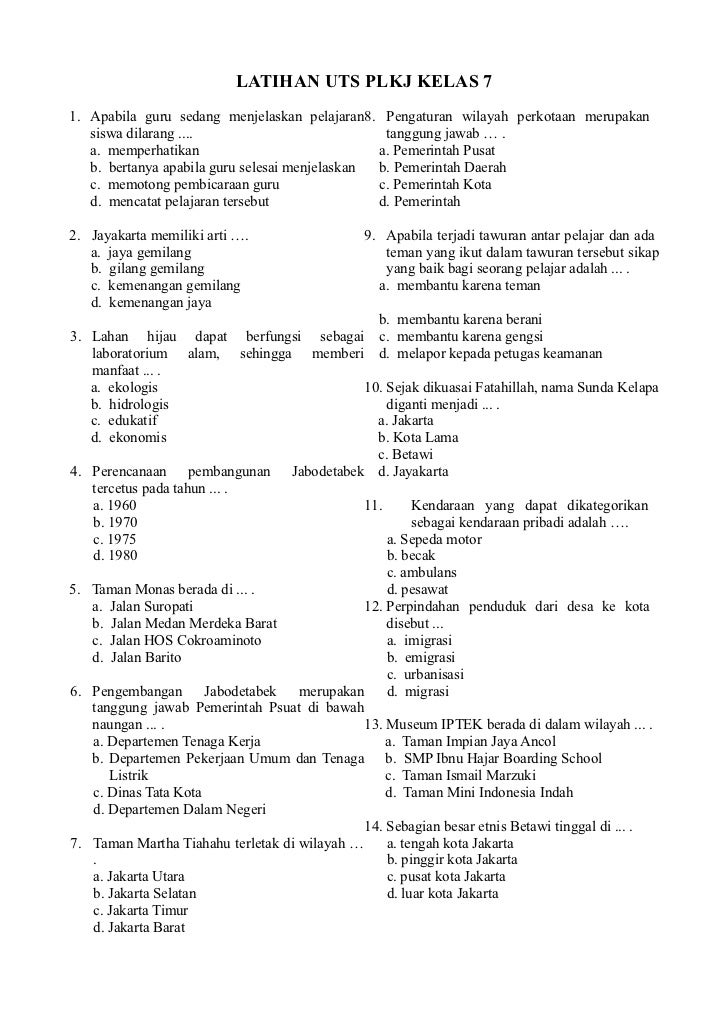 Wajib Tahu! Bocoran Latihan Soal UTS Bahasa Indonesia Kelas 7 Semester 1 Terbaru Wajib Tahu! Bocoran Latihan Soal UTS Bahasa Indonesia Kelas 7 Semester 1 Terbaru